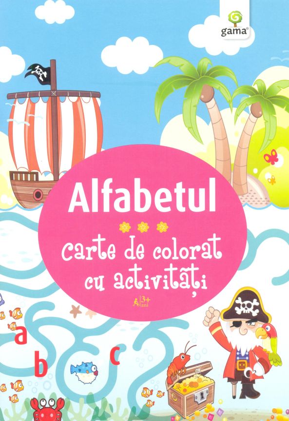 Alfabetul Carte De Colorat Cu Activitati