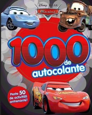 Pixar - Masini - 1000 de autocolante