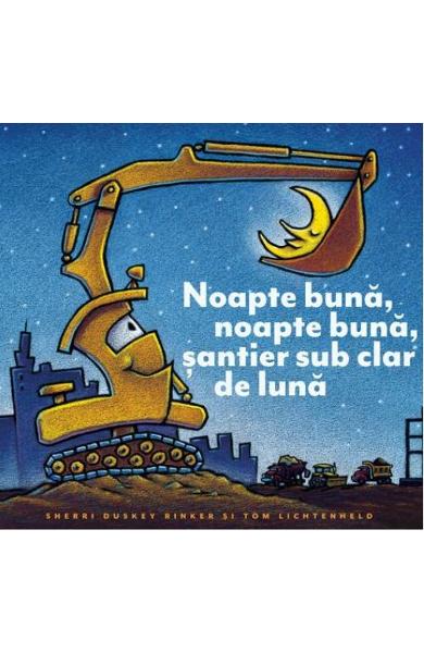 Noapte buna, noapte buna, santier sub clar de luna