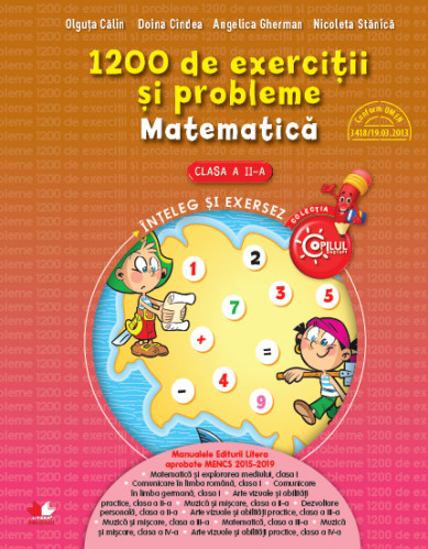 1200 de exercitii si probleme. Matematica. Clasa a II-a