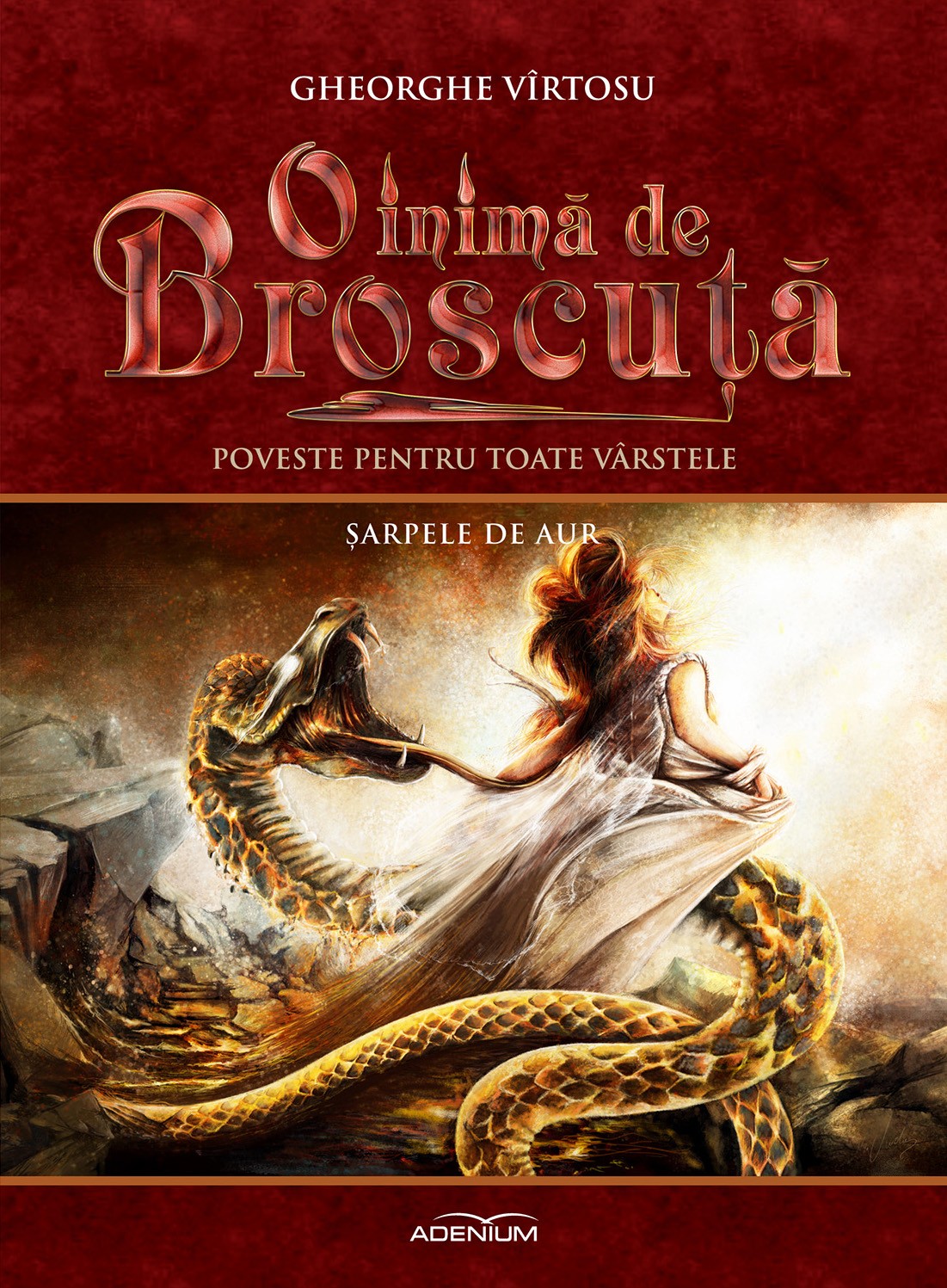 O inima de Broscuta - Sarpele de aur (Volumul 9)