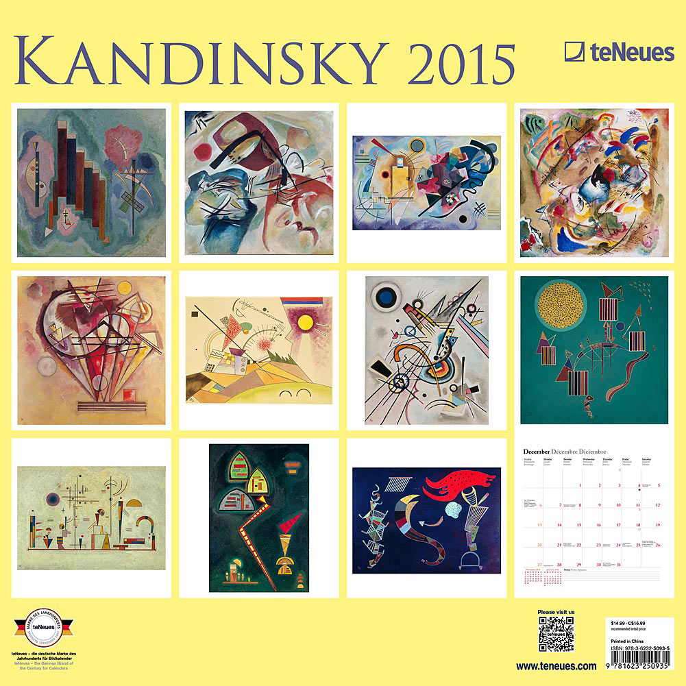 Kandinsky 2015 calendar