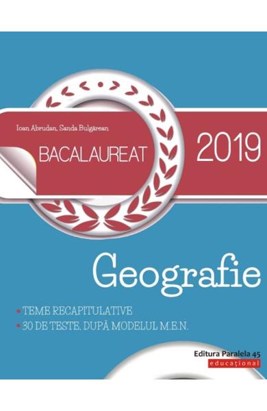 Bacalaureat 2019 - Geografie