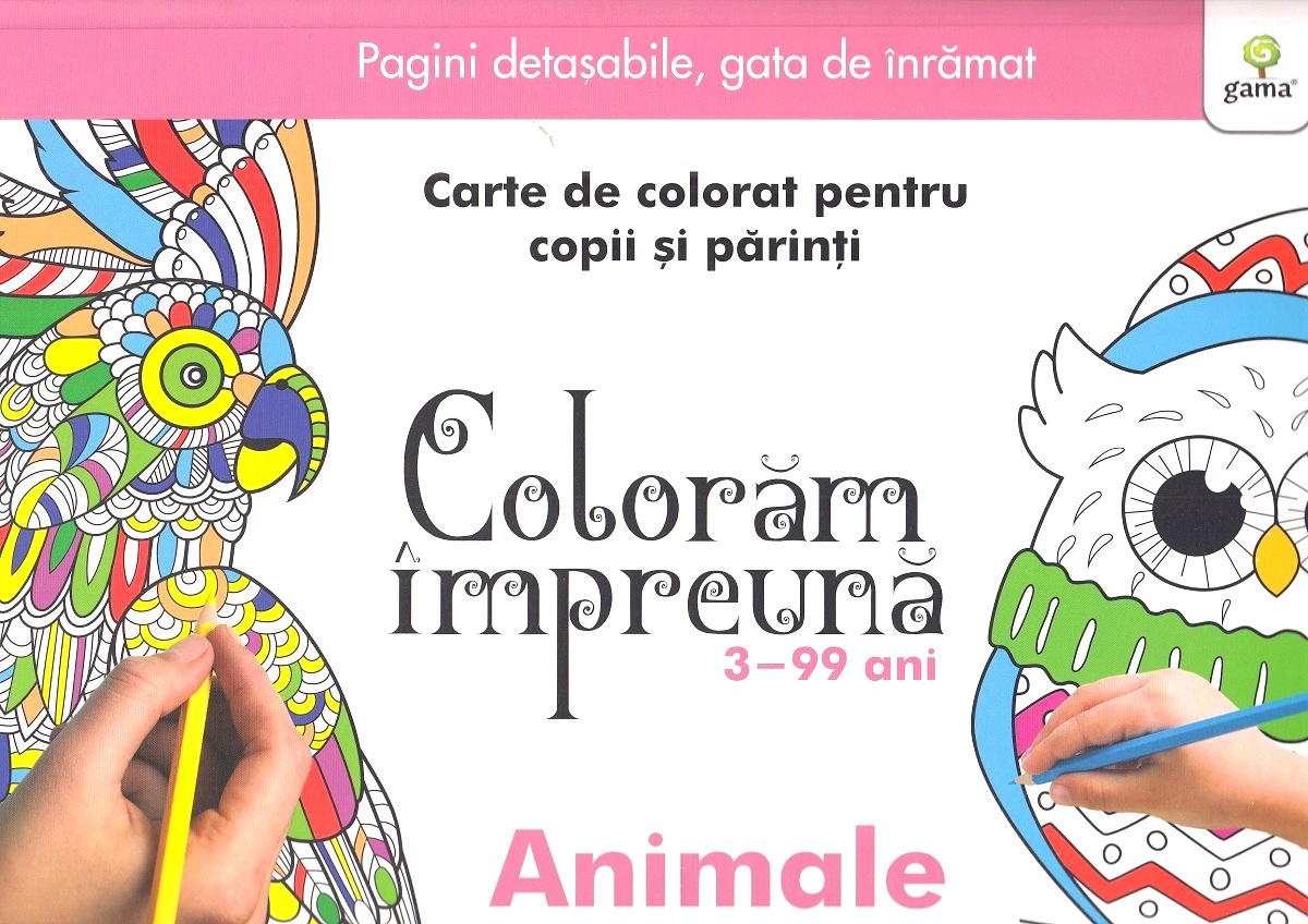 Colorăm împreună. Animale