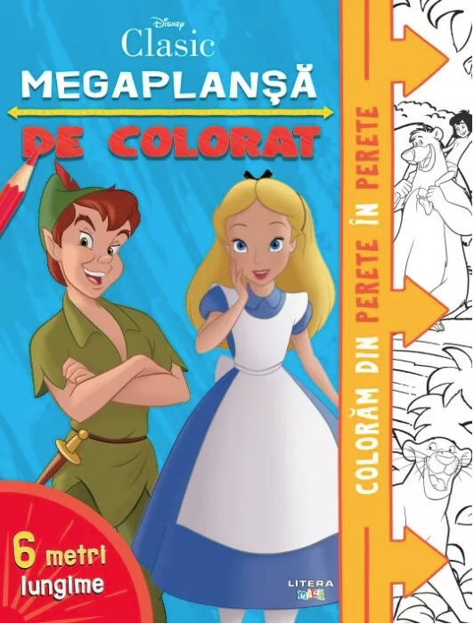 Disney Clasic. Megaplansa de colorat