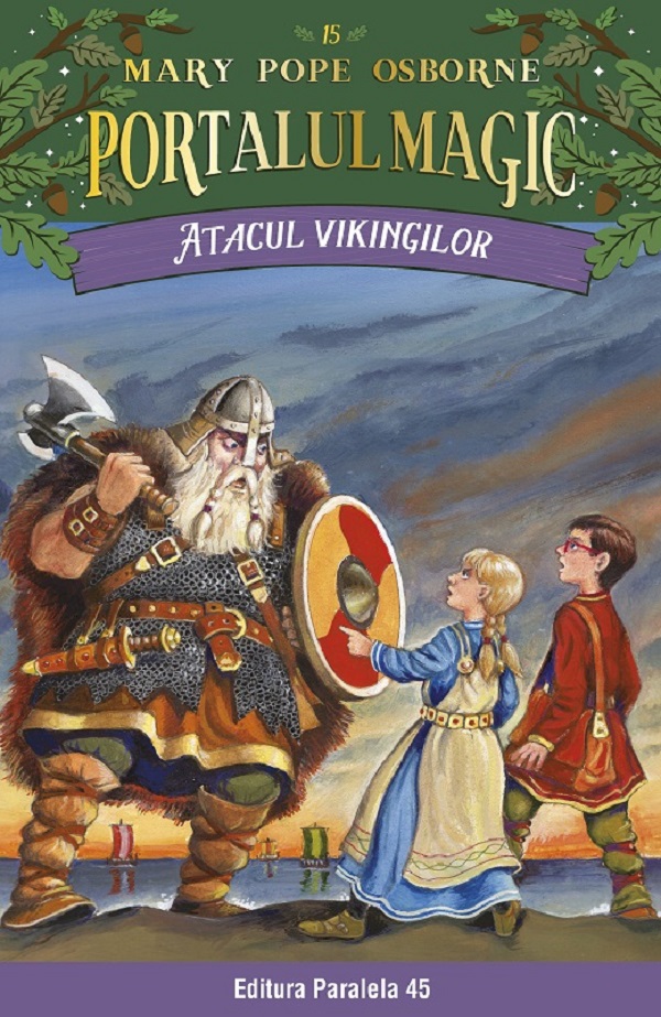 Atacul vikingilor. Portalul magic nr. 15