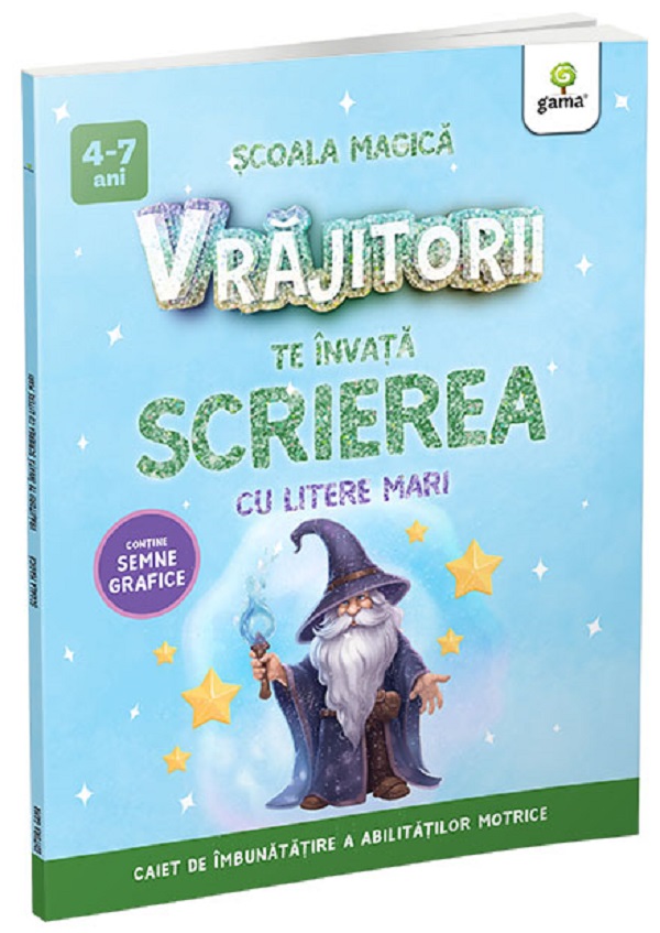 Vrajitorii te invata scrierea cu litere mari