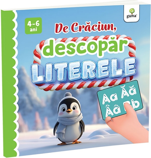 De Craciun, descopar literele (4-6 ani)