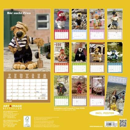 Teddybären 2015. Broschürenkalender calendar