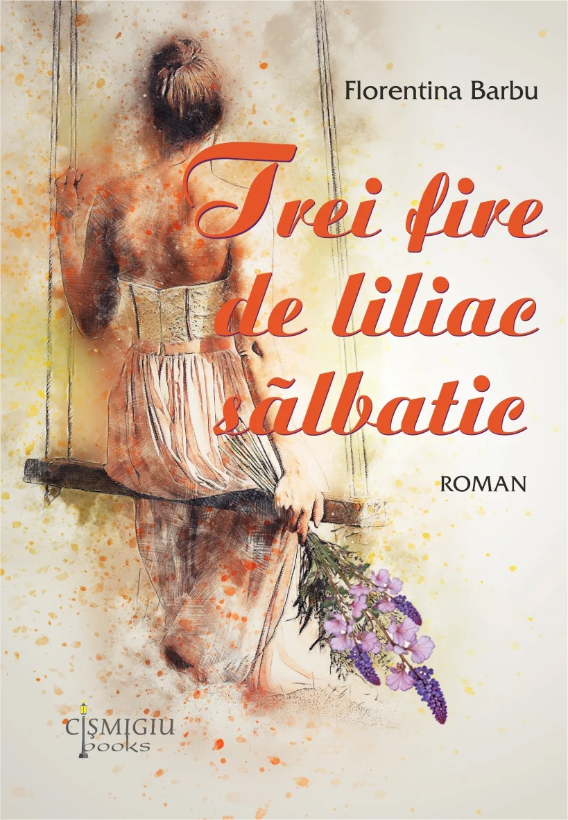 Trei fire de liliac salbatic