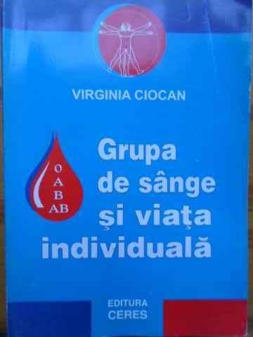 GRUPA DE SANGE SI VIATA INDIVIDUALA