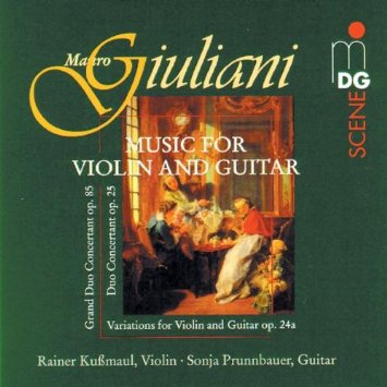 Mauro Giuliani - Music for Violin and Guitar