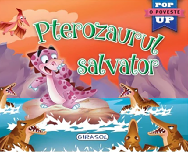 Pterozaurul salvator (carte pop-up)