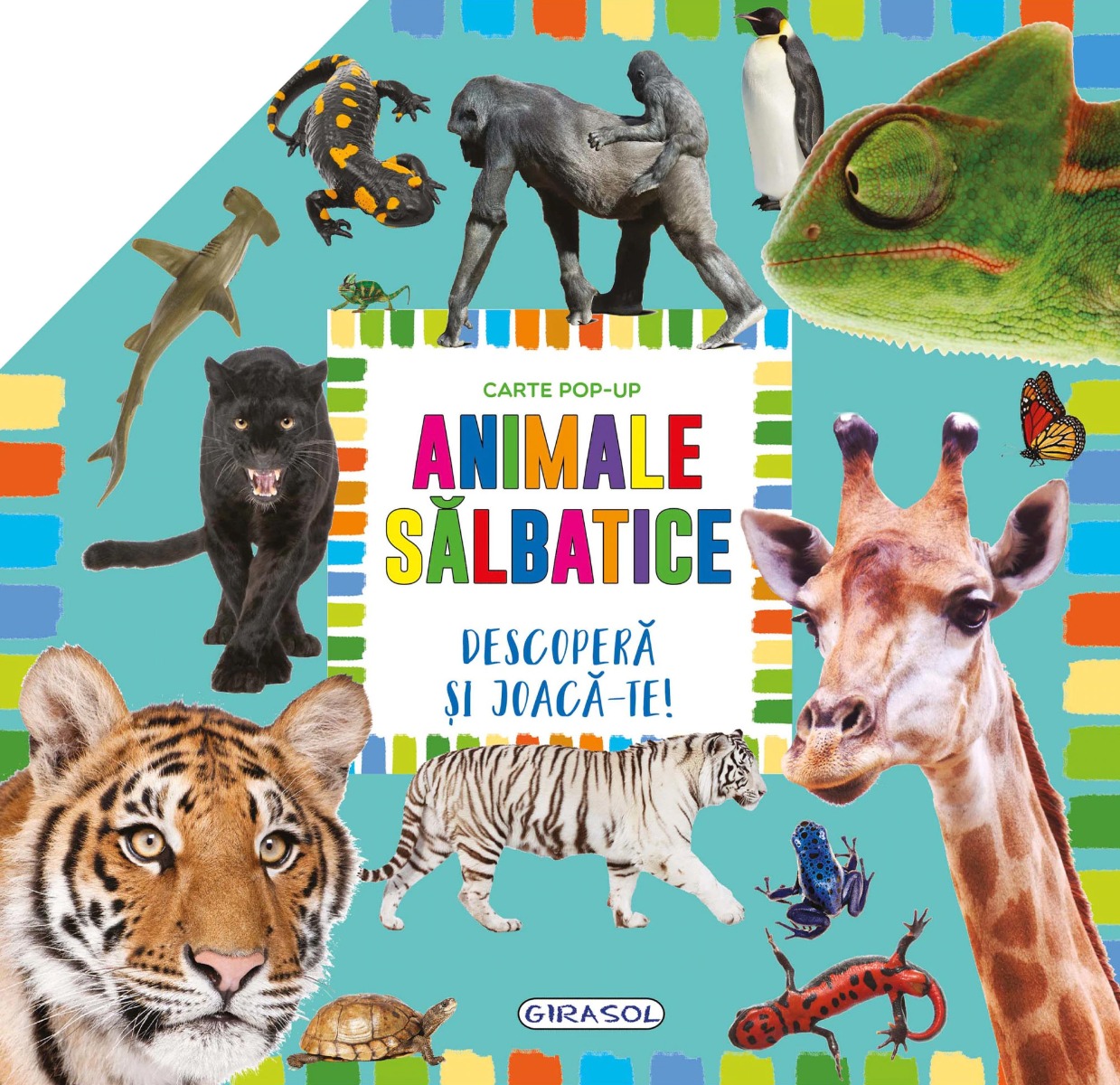 Animale salbatice (carte pop-up)