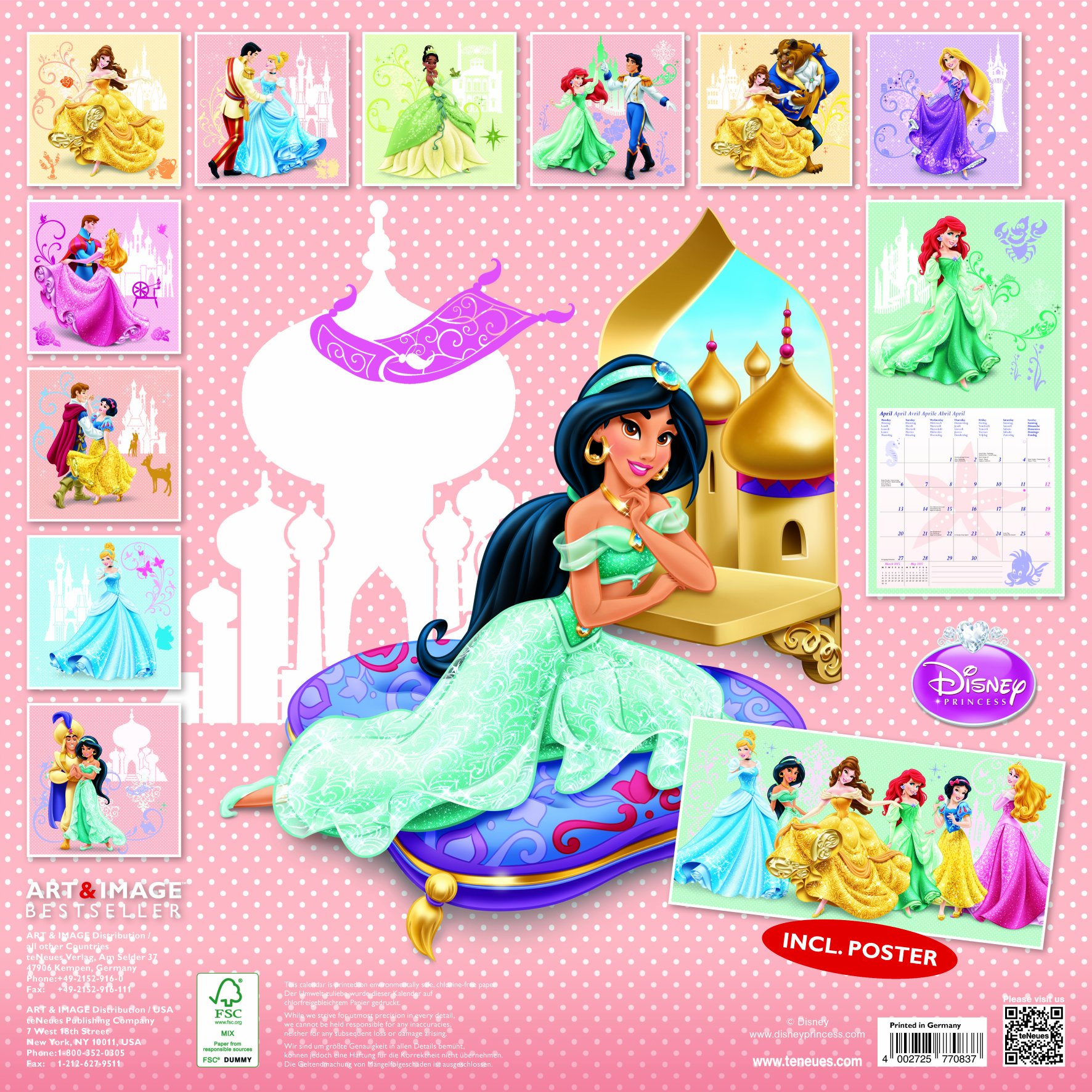 Princess 2015 Broschürenkalender calendar