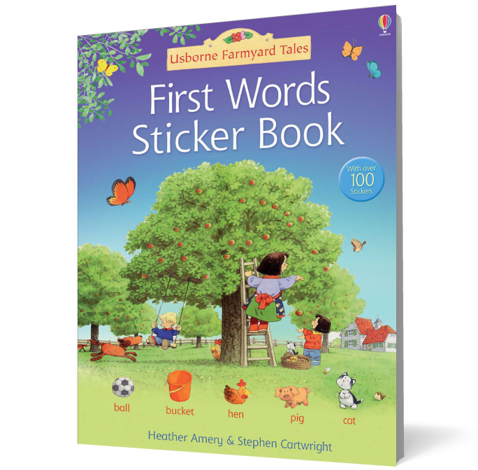 Fyt 1st Words Sticker Book English