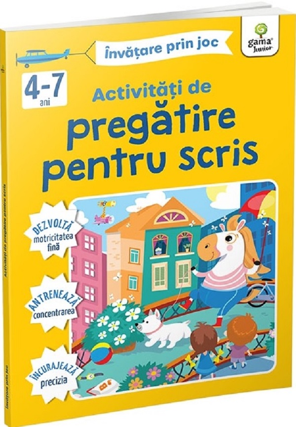 Activitati de pregatire pentru scris. Invatare prin joc 4-7 ani