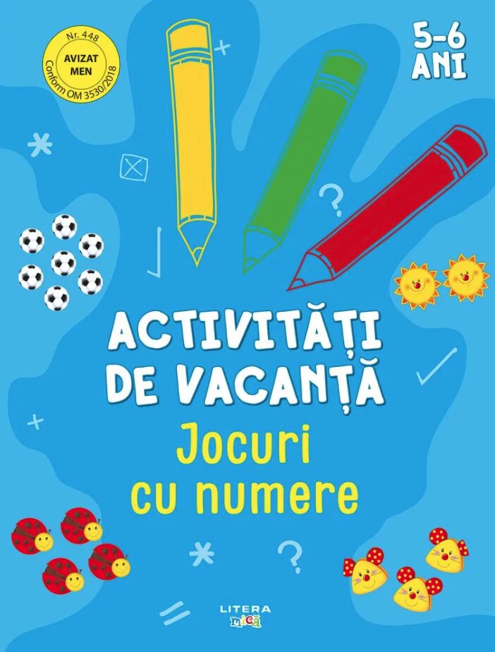 Activitati de vacanta. Jocuri cu numere