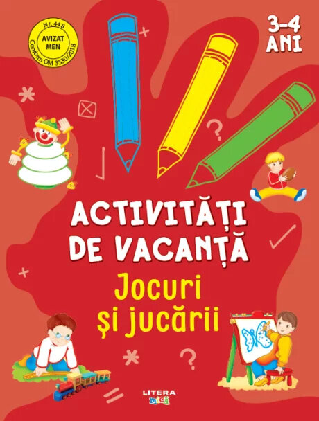 Activitati de vacanta. Jocuri si jucarii