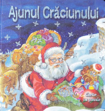 Ajunul Craciunului. Carte cu puzzle