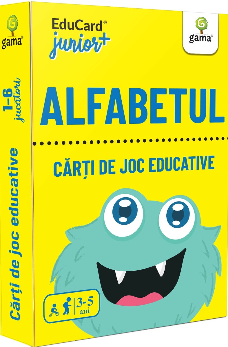 Alfabetul. Carti de joc educative