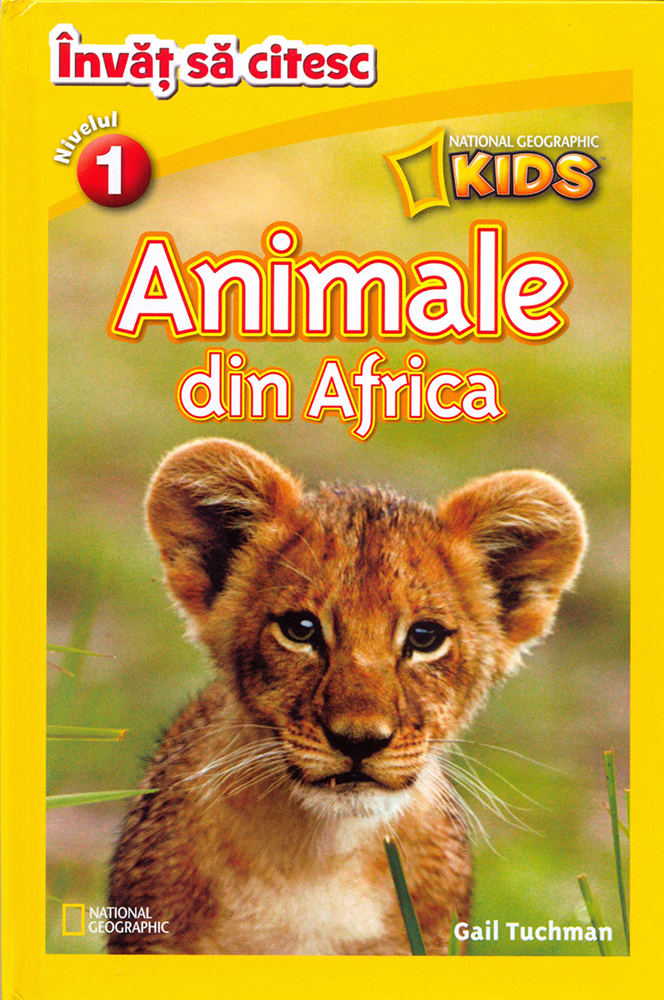 Invat sa citesc. Nivelul 1. Animale din Africa