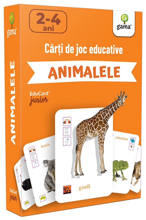 Animalele - Carti de joc educative