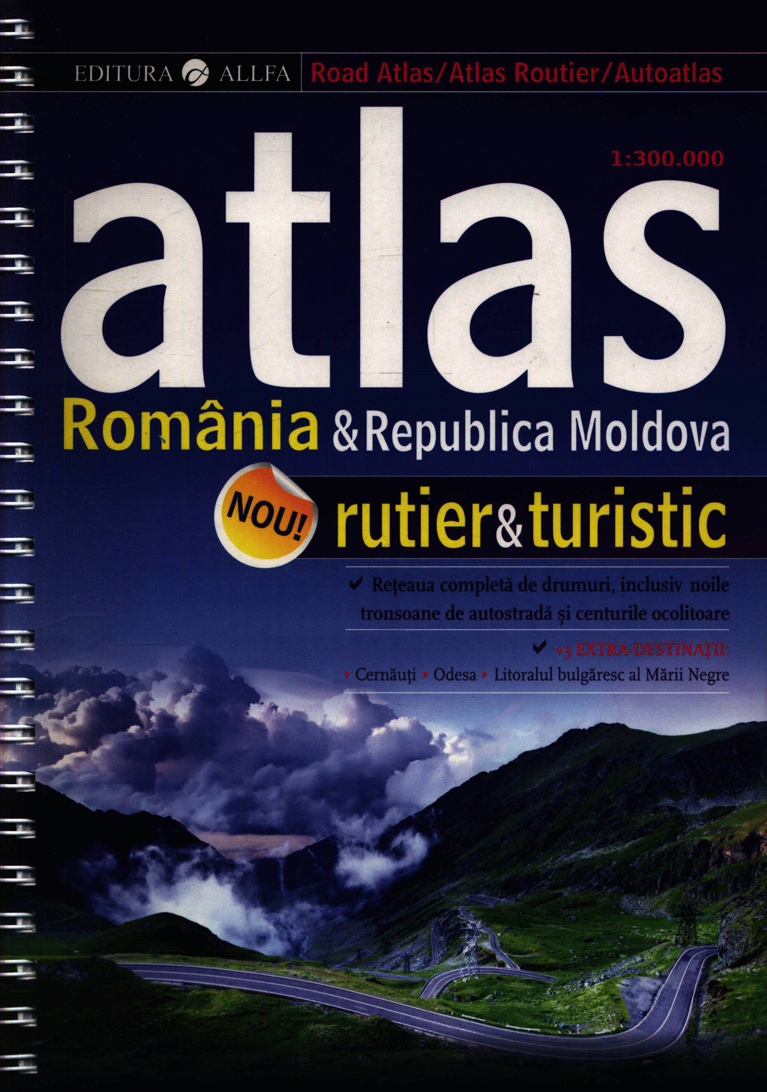 Atlas rutier & turistic. Romania & Republica Moldova