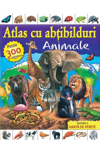 Atlas cu abtibilduri - Animale