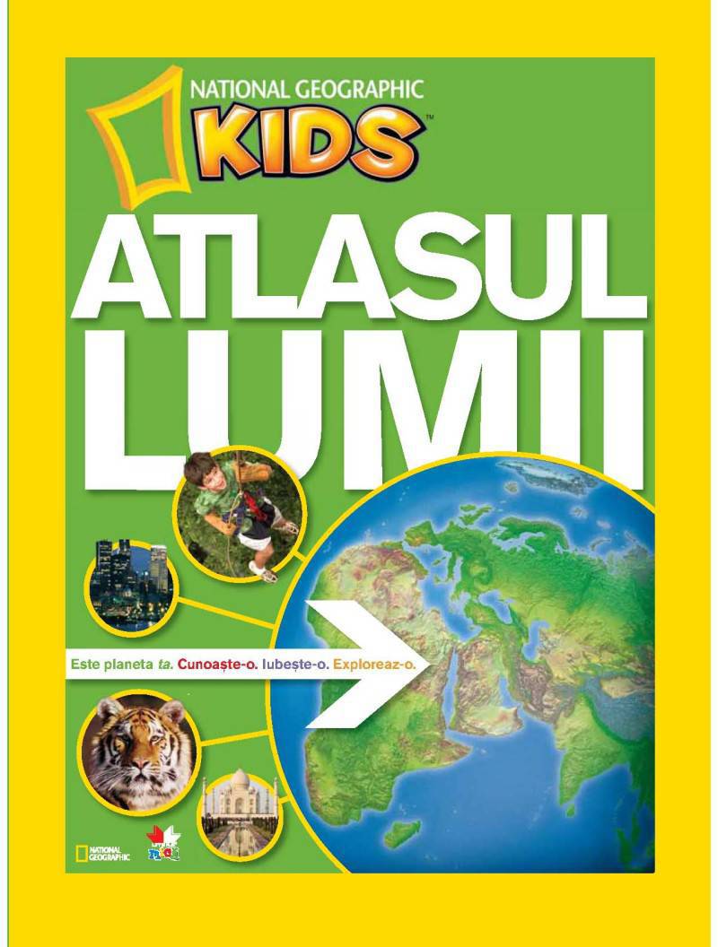 Atlasul lumii pentru tinerii exploratori