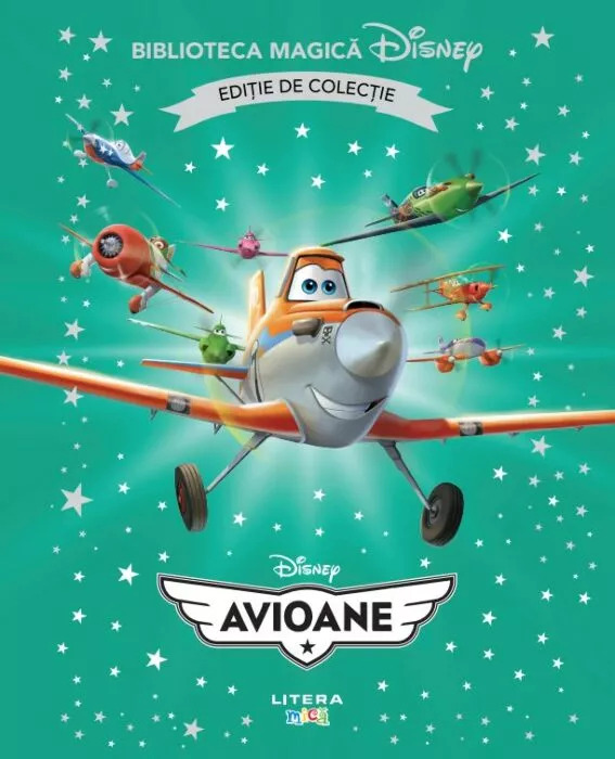 Avioane. Biblioteca magica Disney