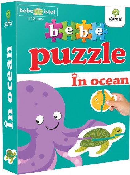 Bebe Puzzle. In ocean