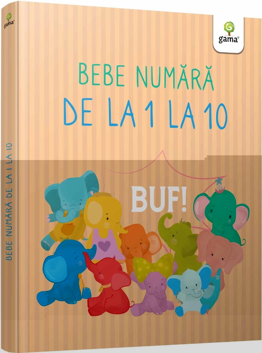 Bebe numara de la 1 la 10