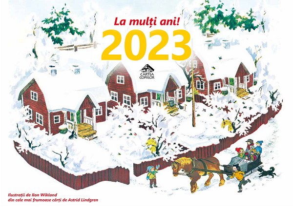 Calendar 2023 Astrid Lindgren