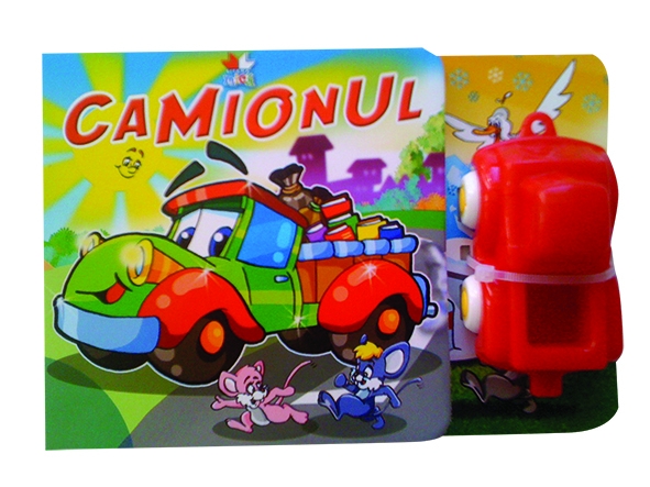 Camionul. Carte cu jucarie