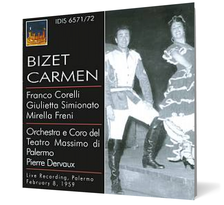 Bizet: Carmen / Dervaux, Simionato, Corelli, Freni