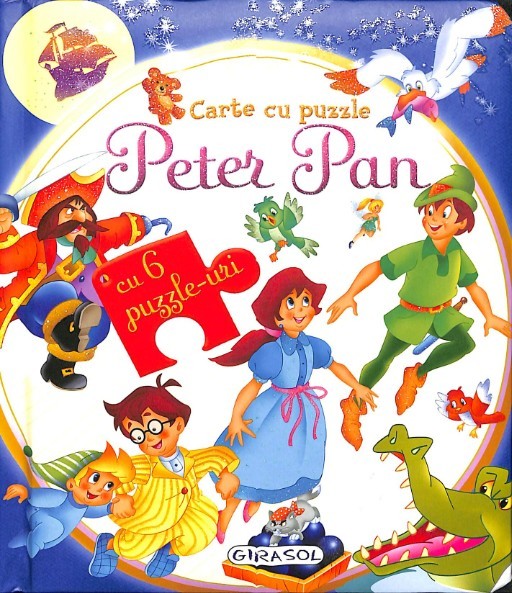 Carte cu puzzle - Peter Pan