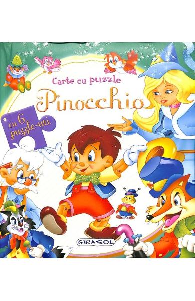 Carte cu puzzle - Pinocchio