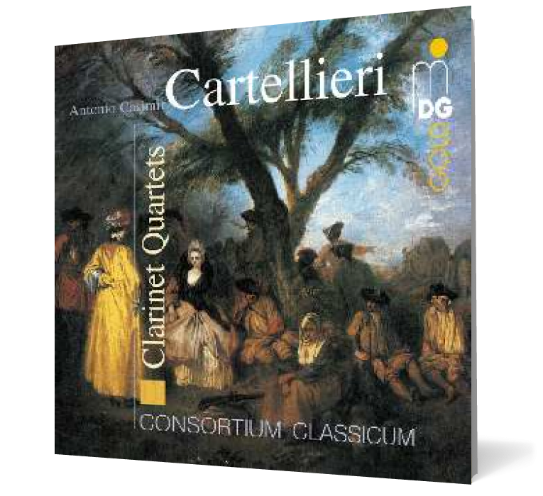 Antonio Casimir Cartellieri - Clarinet Quartets / Klarinettenquartette