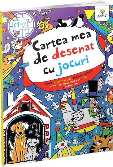 Cartea mea de desenat cu jocuri