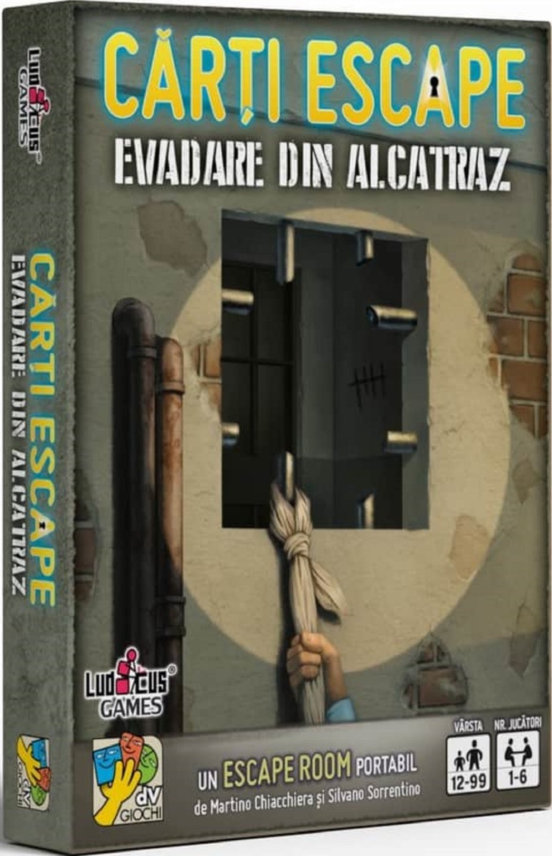 Joc de carti Escape - Evadare din Alcatraz