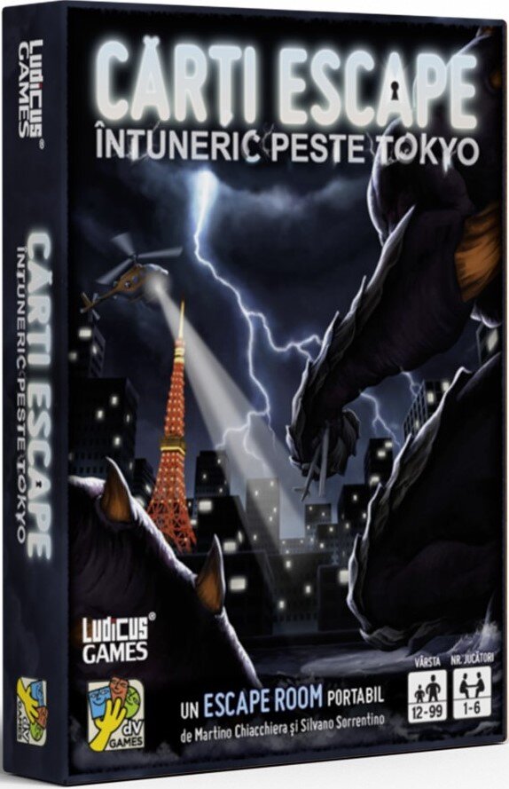 Carti Escape. Intuneric peste Tokyo