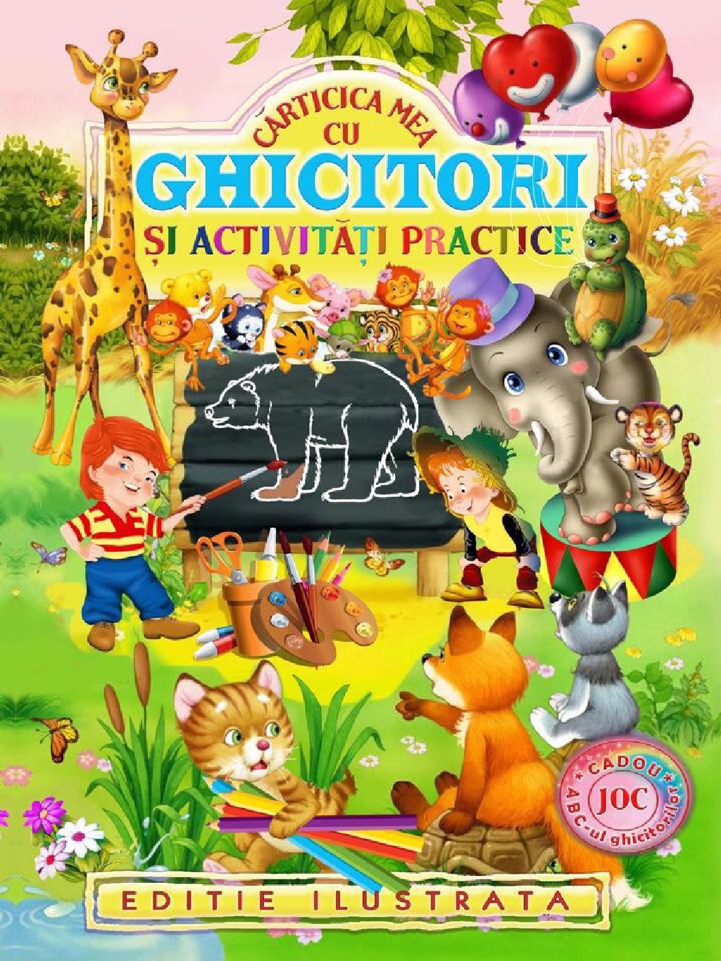 Carticica mea cu ghicitori si activitati practice. Editie ilustrata