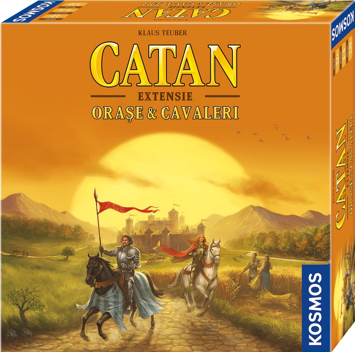 Catan. Orase si cavaleri - Extensie