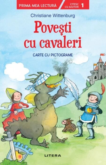 Povesti cu cavaleri. Carte cu pictograme. Citesc cu ajutor (nivelul 1)