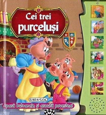 Cei trei purcelusi. Citeste si asculta