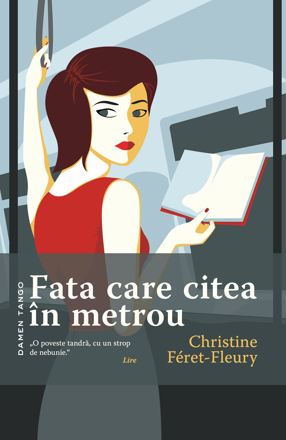 Fata care citea in metrou