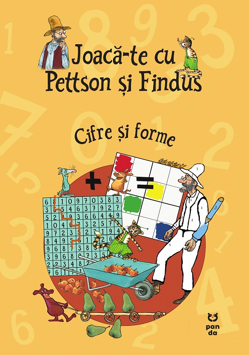 Joacă-te cu Pettson și Findus. Cifre și forme