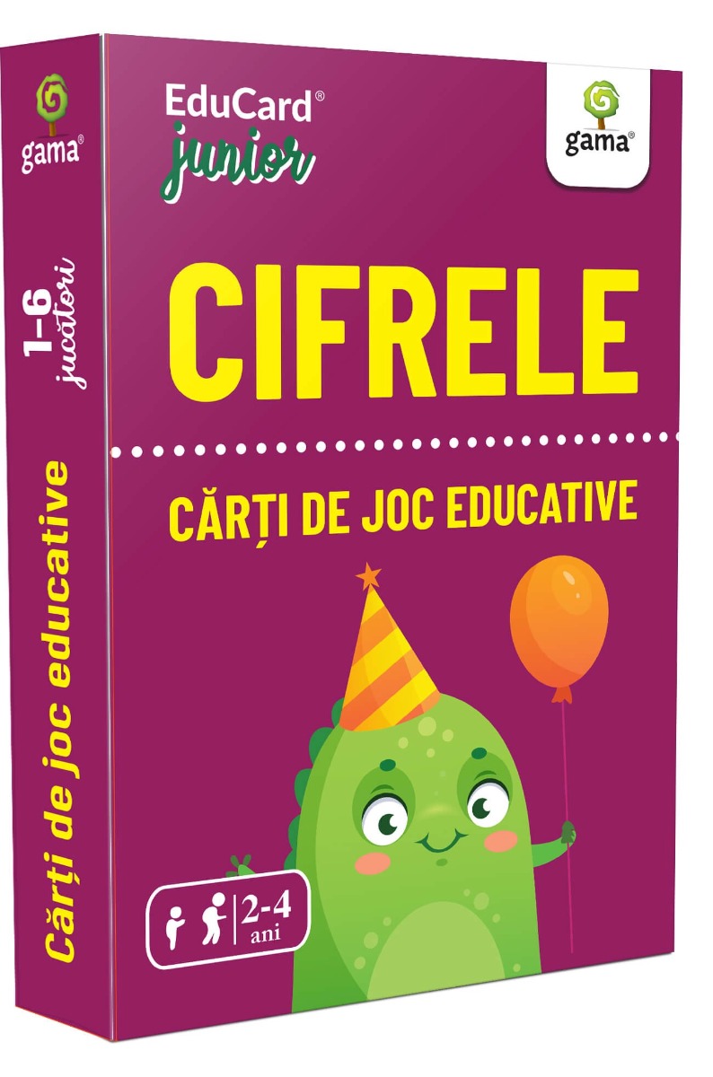 Cifrele - Carti de joc educative