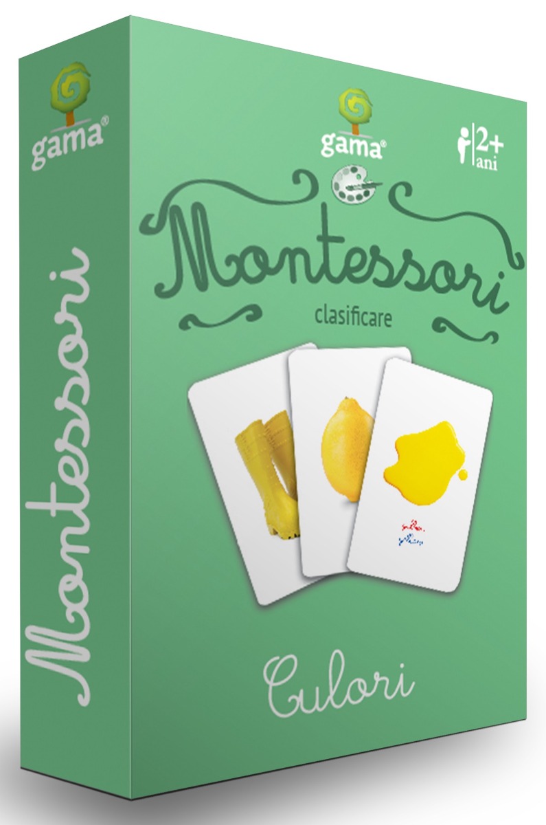 Montessori. Clasificare - Culori